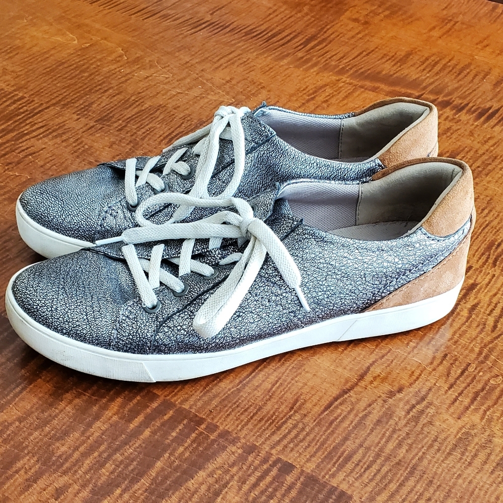 Naturalizer Morrison Pewter Metallic   Tennis shoes